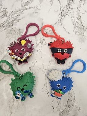 2023 Kids Heart Challenge Character Keychains
